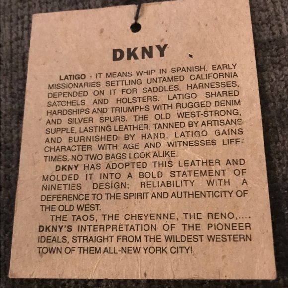 DKNY vintage saddle bag - Picture 4 of 11